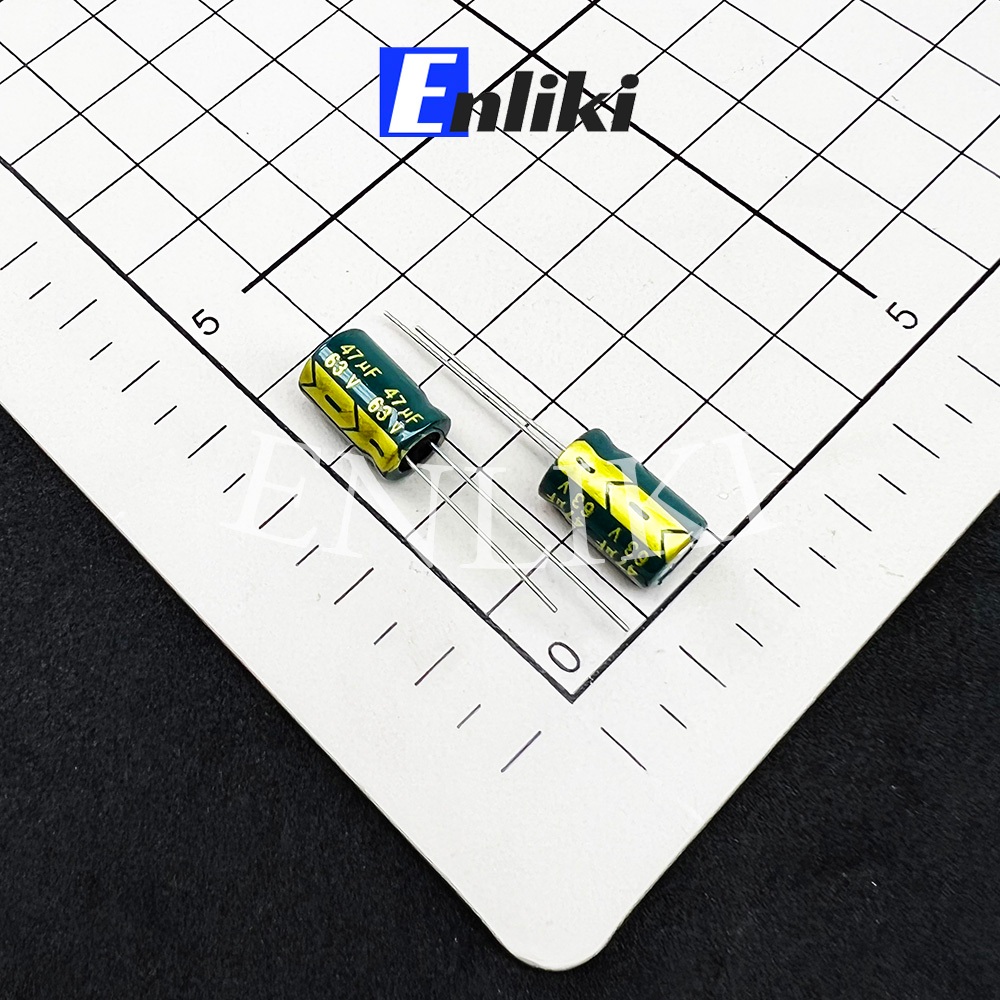 Combo 2 Chiếc Tụ Hóa 47uF 63V (8x12mm)