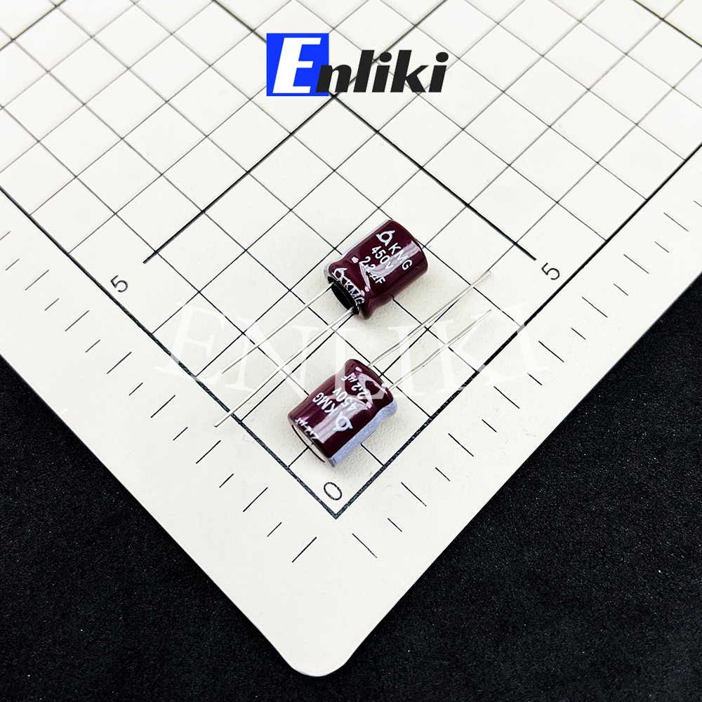 Tụ Hóa 2.2uF 450V SAMYOUNG 10x12mm
