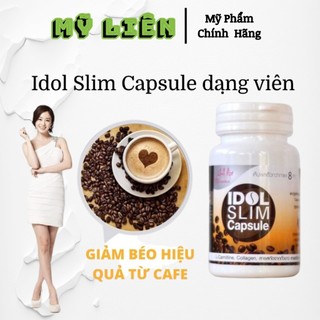 Chính hãng - cà phê giảm cân idol slim dạng viên tiện lợi - 1 hộp 15 viên
