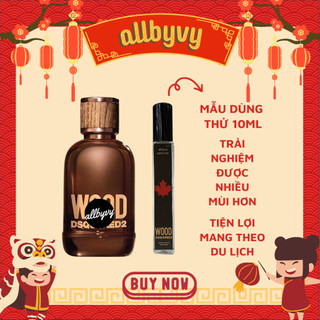 [10ml] Mẫu thử nước hoa DSQUARED2 WOOD FOR HIM