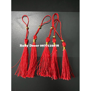 Sỉ combo 50 dây tua rua treo trang trí, làm handmade cực xinh Thư Pháp Dụng Phẩm - dài 15cm