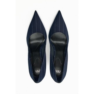 Giày Cao gót Za màu navy chính hãng