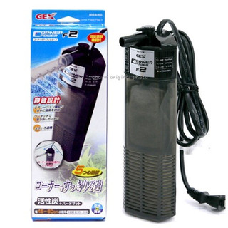 Máy bơm nước lọc đặc góc bể cho hồ cá cảnh Gex Nhật Corner F1 - gex coner f2