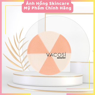 BP28 - Bông Phấn Ướt Tam Giác Vacosi 6 miếng ( Bịch )