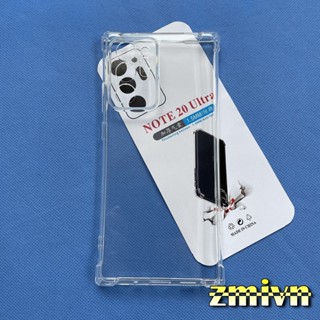 Ốp lưng chống va đập Samsung Note 20 / Note 20Utra loại dày cao cấp trong suốt bo 4 góc