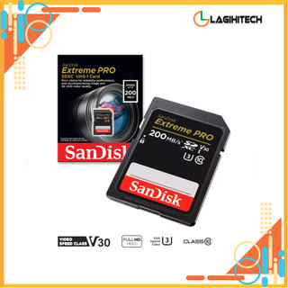 Thẻ nhớ SDXC SanDisk Extreme PRO 64GB / 128GB / 256GB UHS-I U3 4K V30 200MB/s Bảo hành 5 năm