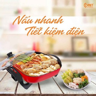 Nồi lẩu điện comet cm7736 - hàng chính hãng