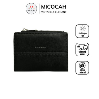 Ví Nữ Ngắn Mini Cầm Tay TUKADO Full Box Đựng Tiền Nhiều Ngăn Tiện Dụng Chất Da Sần Siêu Đẹp 𝐓𝐊𝟎𝟖