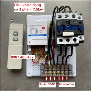 Điều khiển từ xa cho động cơ 1 pha 3 pha 5kw, 7kw 1000 mét