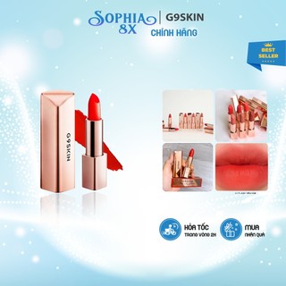 Son thỏi Hàn Quốc G9Skin First Lip Stick 03 Cam Thuần New