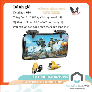 Nút bắn Pubg ROS Bella925 nút chơi game thế hệ mới trên điện thoại F01