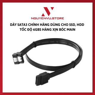 Dây sata3 chính hãng dùng cho ssd, hdd tốc độ 6gbs hàng xịn bóc main