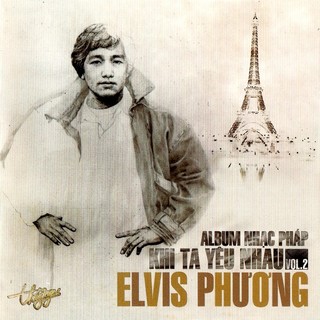 Đĩa cd 2856.elvi's phuong -khi ta yeu nhau 2  chất lượng cao