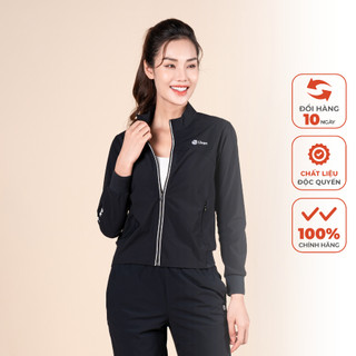 Áo Khoác Dệt Kim Nữ 1 Lớp Mềm Mịn Co Giãn Livan Sport 23212001