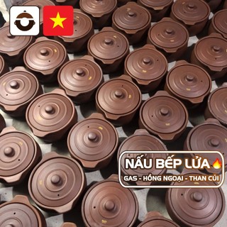 Nồi đất NodaCook 2 - 3 (Lít) năng kháng khuẩn - Kho thịt cá hầm canh