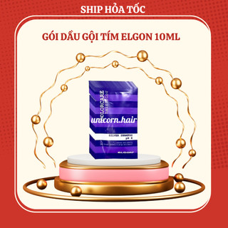 Dầu gội tím khử vàng Elgon Silver Shampoo 10ml