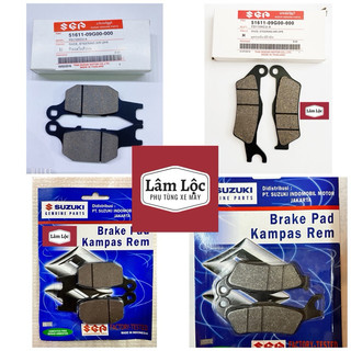 Bố thắng (má phanh) trước và sau xe Satria fi Raider fi