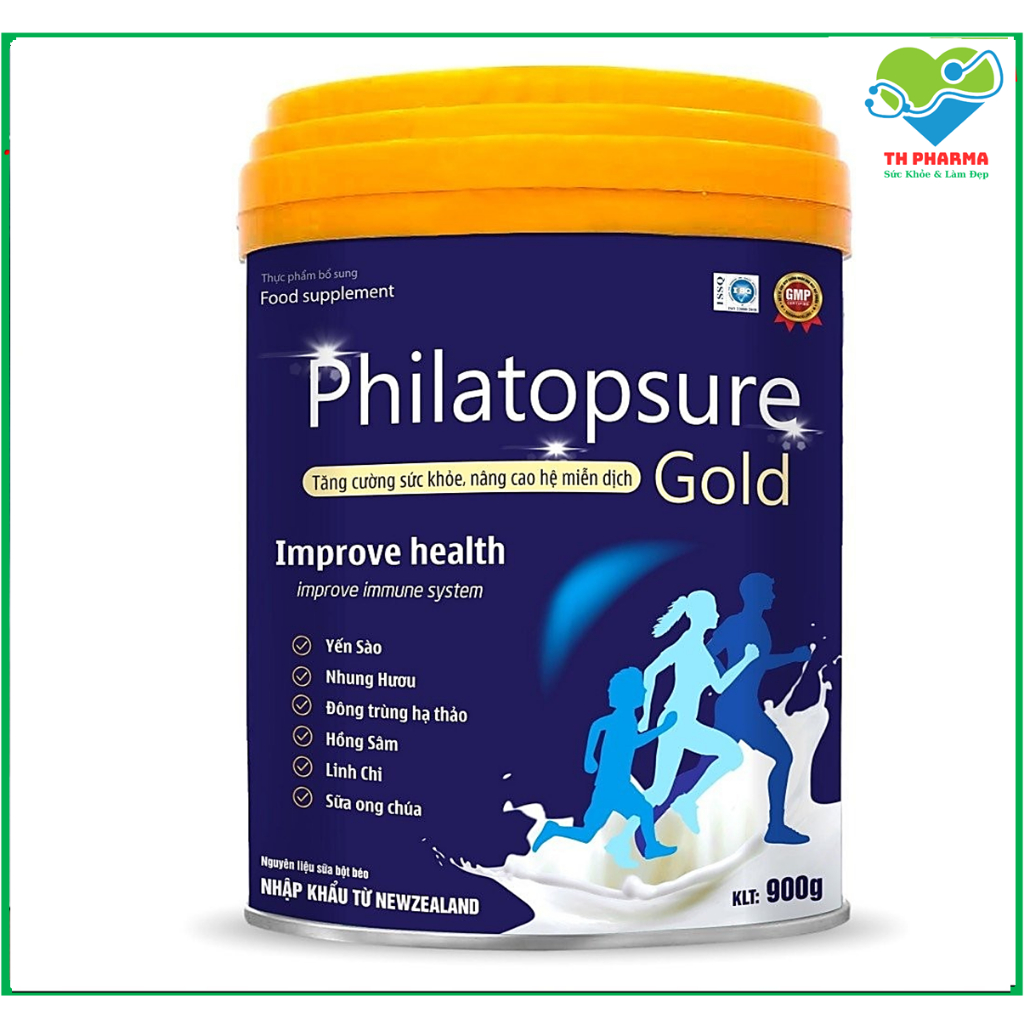 Hộp 900g Philatop  Sure Gold Yến Sào Nhung Hươu Giúp Bé ăn Ngon, Ngủ Ngon, Nâng Cao Sức Khỏe Hệ Miễn Dịch ,tăng đề kháng