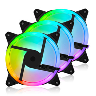 Quạt Tản Nhiệt 12v Dùng Cho Xe Điện. Case áy Tính - Fan Led RGB Cắm nguồn trực tiếp không qua HUB