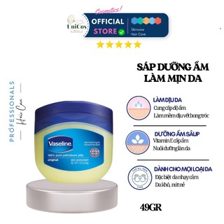 Vaseline Loại Bỏ Da Khô Da Chết Giảm Nứt Nẻ Da - Sáp Dưỡng Da Môi Body Mịn Màng - Dưỡng Da Cấp Ẩm Vaseline Mềm Mại 49g