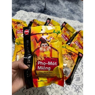 10 gói snack bim bim pho mát miếng