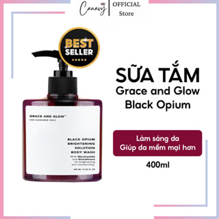 Sữa tắm sáng da Grace and Glow Black Opium Brightening Body Wash thơm nhẹ quyến rũ Canavy Store