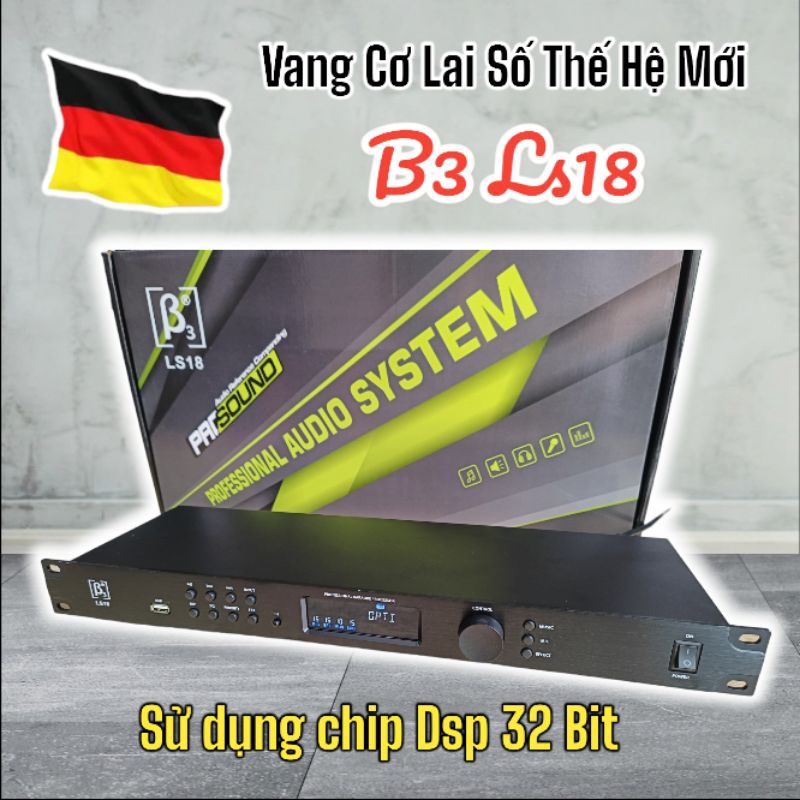 Vang Cơ Lai Số Đức B3 Ls18 Thế Hệ Mới Tích Hợp Chip Dsp 32bit