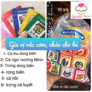 Gia vị rắc cơm loại ngon nhất cho bé của nhật