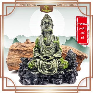 Tượng Phật giả cổ,trưng bày trang trí tiểu cảnh, bán cạn, phối terrarium...
