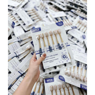 Set bàn chải đánh răng nội địa Trung 6 cái