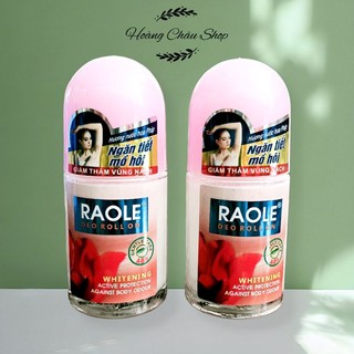 Lăn khử mùi làm trắng da raole 25ml