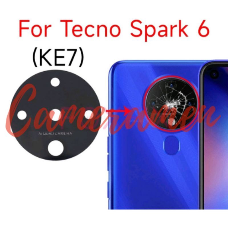 Kính Camera Tecno Spark 6