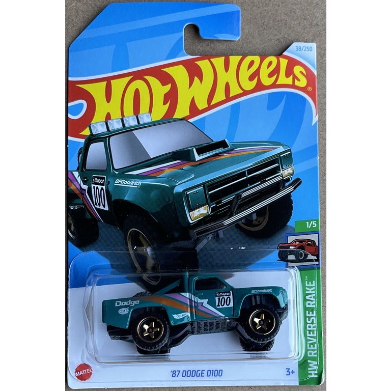 Xe mô hình Hot Wheels '87 Dodge D100