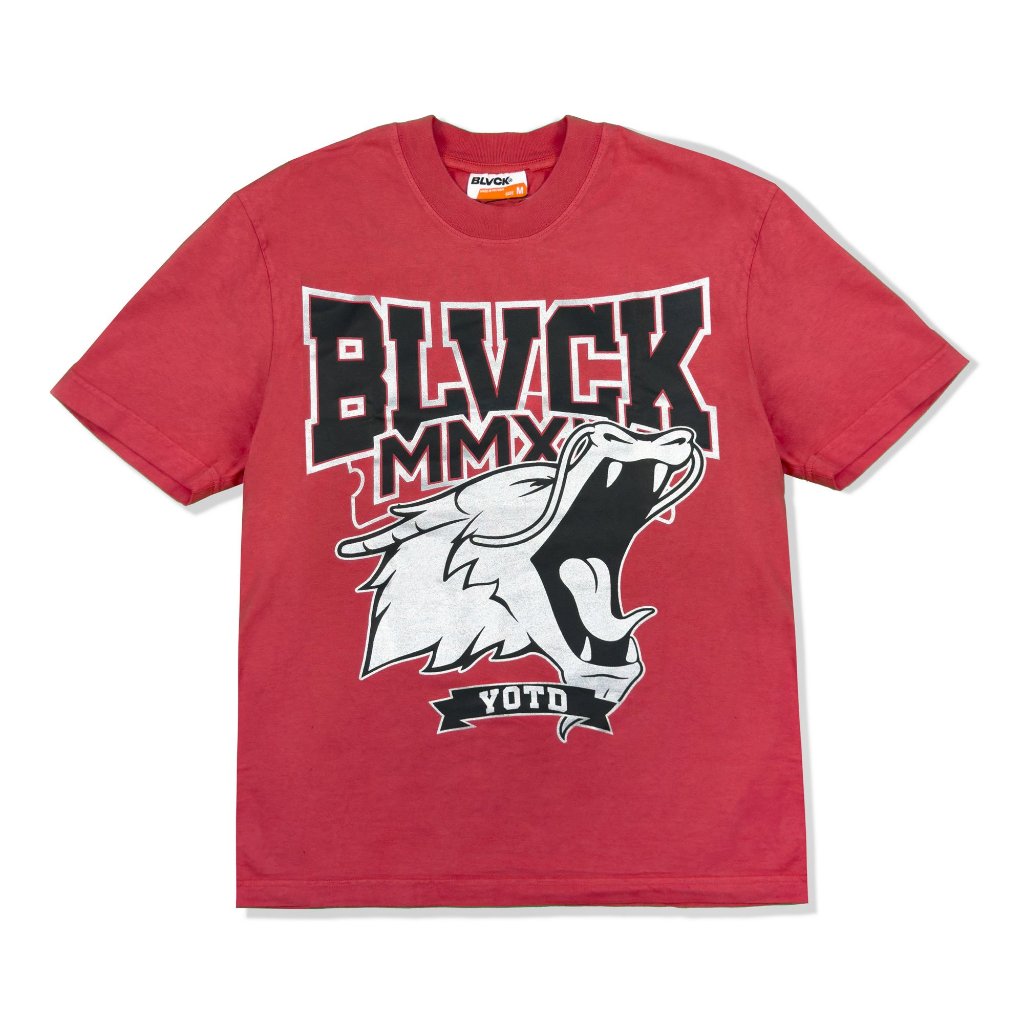 ÁO THUN TAY LỠ UNISEX- YOTD (Năm con Rồng) PIGMENT DYED COTTON 2 CHIỀU SUÔNG RỘNG - BLVCK