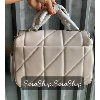 [Hinh thật ] Túi nữ Coach Madison pillow 24 da chần mềm