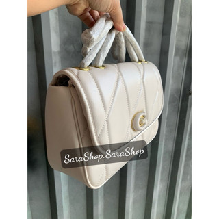 [Hinh thật ] Túi nữ Coach Madison pillow 24 da chần mềm