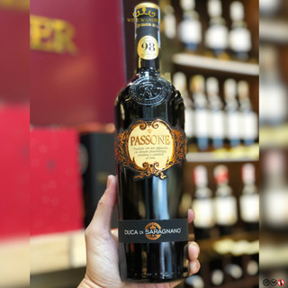 Rượu Vang Ý Vang đỏ Passone Duca di Saragnano Primitivo Puglia Cao cấp 15% 750ml - Wine Wander