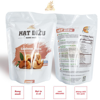 Hạt điều rang muối - Dalat Cordyceps - loại 1, to, a cồ