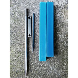 Chân dù (ô) cắm đất inox (có hộp) [Đồ Câu Đài]