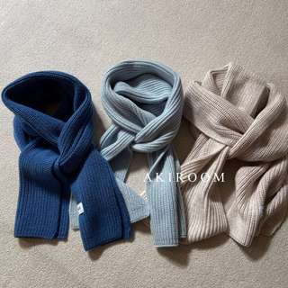 Khăn len tết dọc bản nhỏ chất đanh dày dặn 50% WOOL