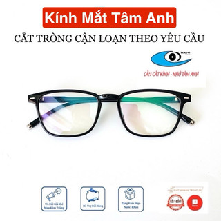 Gọng kính cận TR90 nhựa dẻo HÀN QUỐC phù hợp cho cả nam và nữ - cắt mắt cận loạn theo yêu cầu