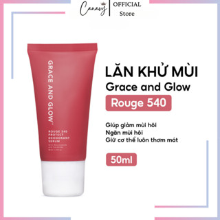 Lăn khử mùi Grace & Glow Rouge 540 Protect Deodorant Serum sáng da dịu với làn da Canavy Cosmetics