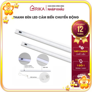 Thanh đèn led cảm ứng chuyển động, dùng trong tủ quần áo kệ bếp kệ tủ nam châm hít tiện lợi