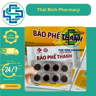 1 hộp 25vỉ x 8viên - viên ngậm bảo phế thanh