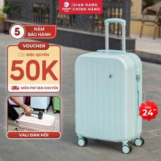 Vali du lịch SIZE 24 - SUNNY SV07, Vali Chống Va Đập Tốt bảo hành 5 năm