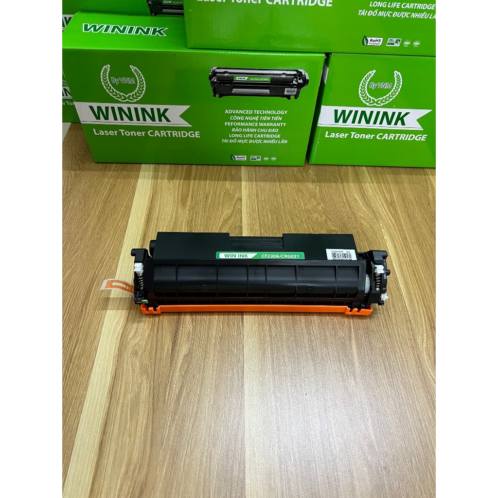 Hộp mực máy in HP Pro M203/M203dn/M203dw (CF230A) có lỗ đổ mực-Mới 100%,đã có mực,in đậm nét