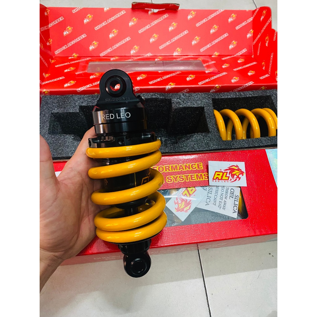 Phuộc REDLEO EXCITER 135  - Màu Vàng - Mẫu NEW