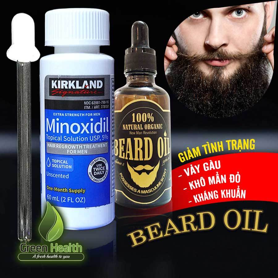 Minox Combo dầu dưỡng râu Beard oil