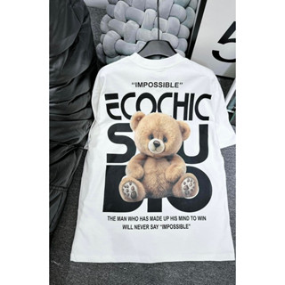 Áo phông 3158 cotton khô - in pét 5D ecochic in 2 mặt (40-70kg)