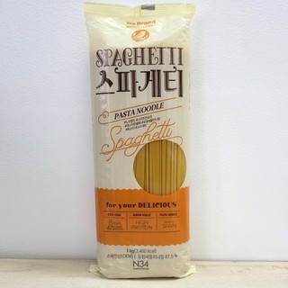 N34 mì ý spaghetti no brand durum wheat pasta noodle